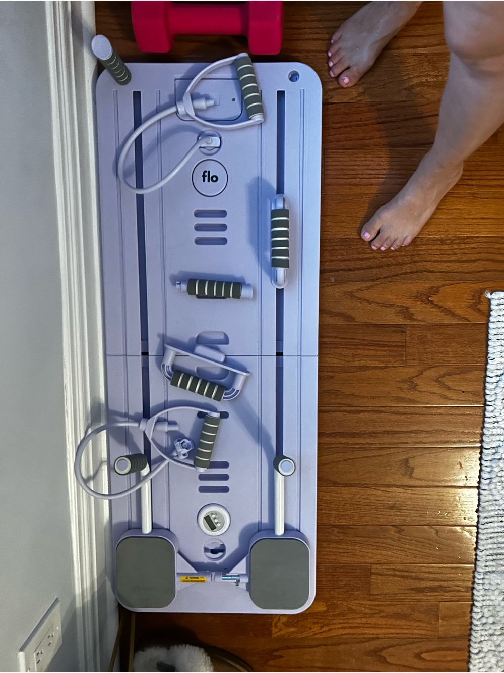 flo Foldable Full-Body Workout Board - Lavender